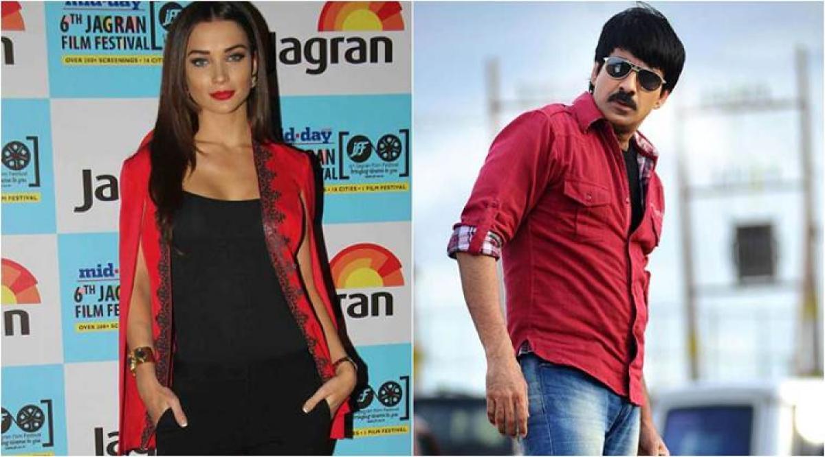 Amy Jackson may next team up with Ravi Teja